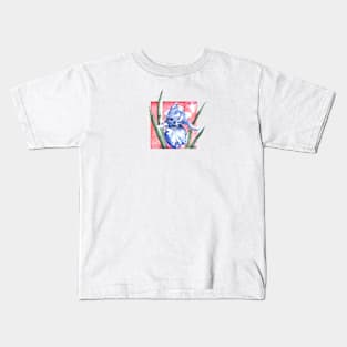 Iris In Watercolor Kids T-Shirt